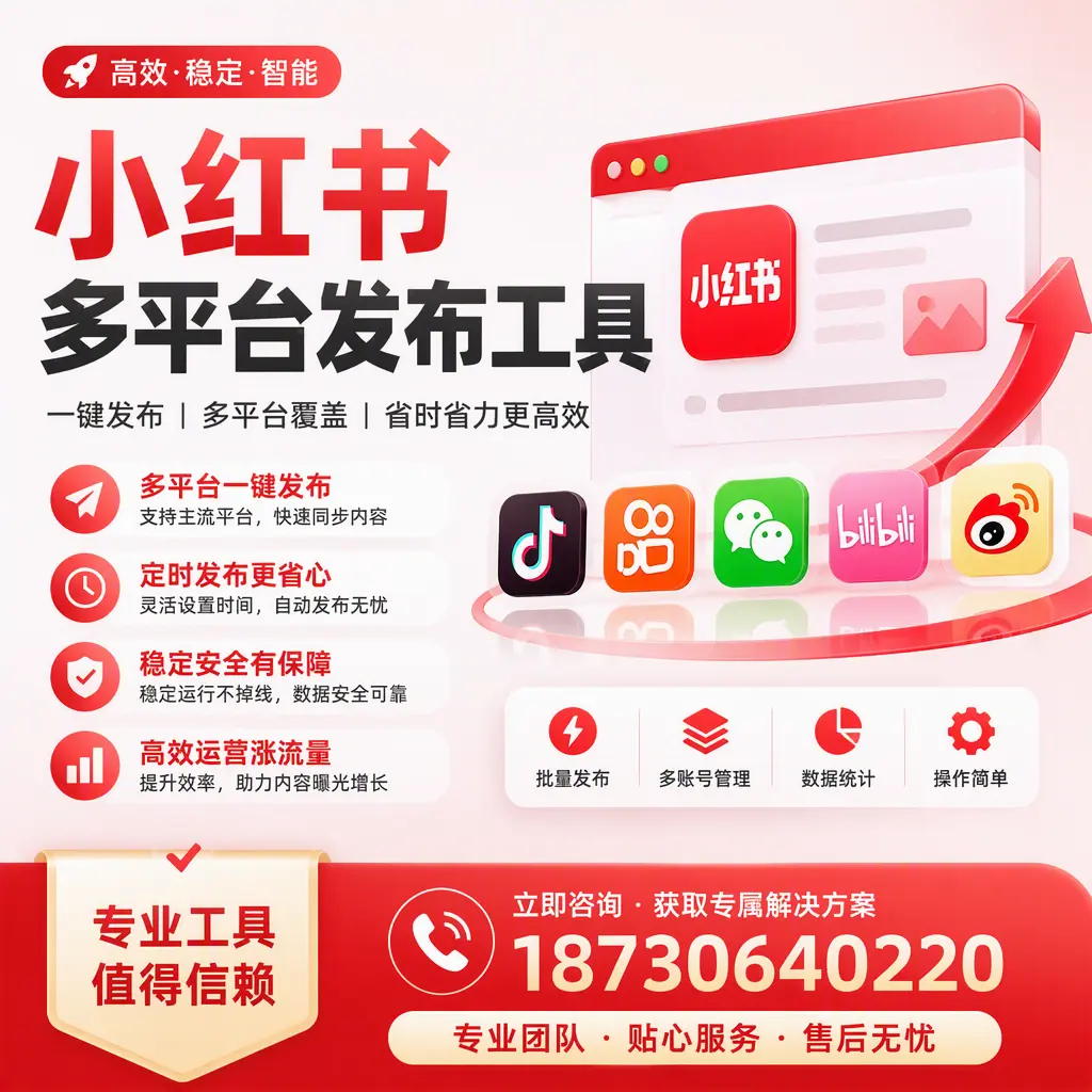 在 安顺 小红书多平台发布工具的市场前景分析