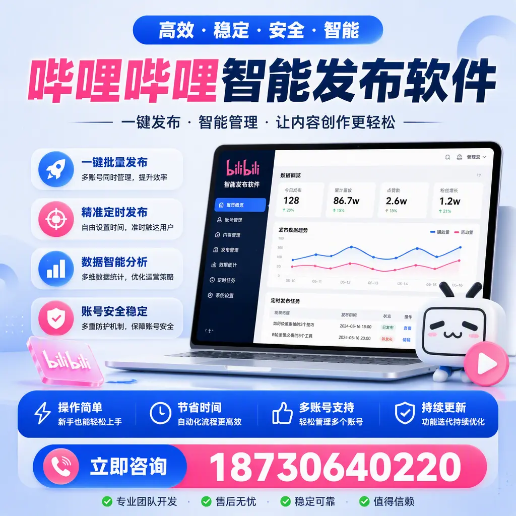 如何在 安顺 制定有效的哔哩哔哩智能发布策略